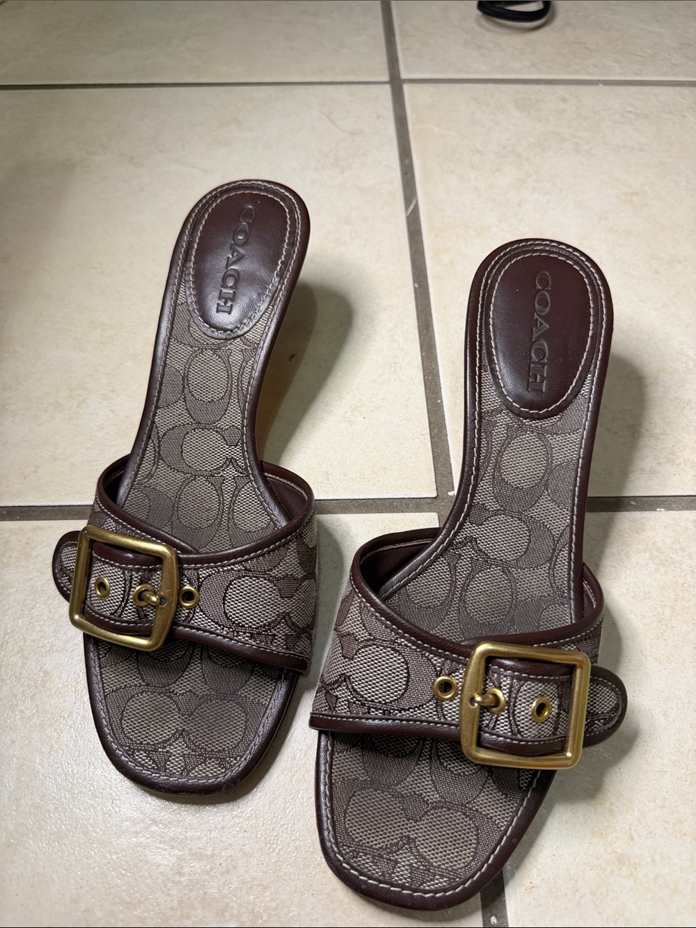 COACH Margot Brown Heel